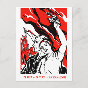 Postal poster socialista de 1935