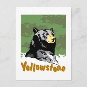 Postal Poster Yellowstone