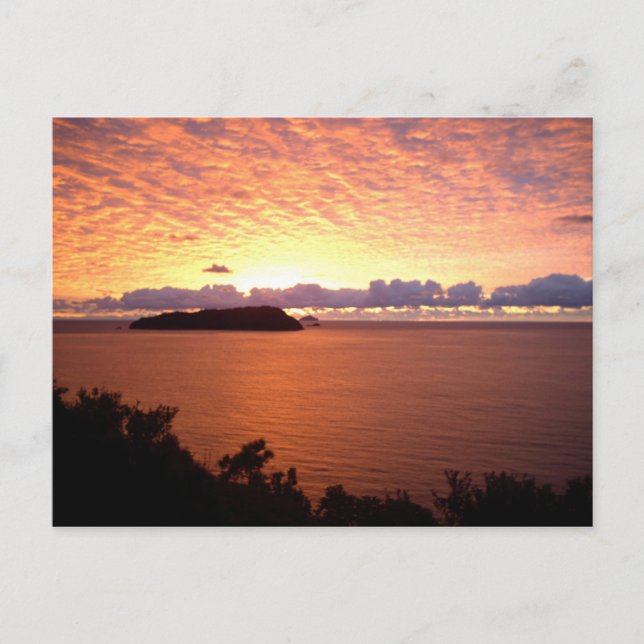 Postal Posters del Monte Paku Sunrise (Anverso)