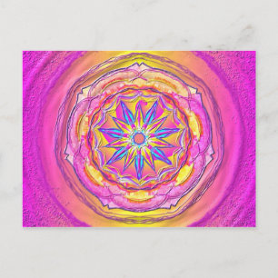 Postal Postkarte 15 "Alegría y felicidad"