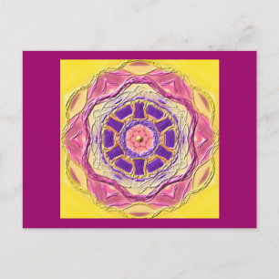 Postal Postkarte 17 "Rey de curación"