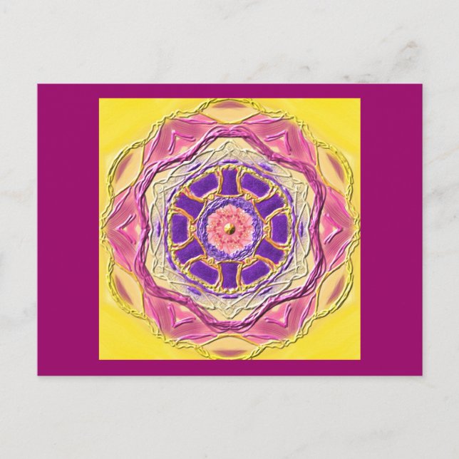 Postal Postkarte 17 "Rey de curación" (Anverso)