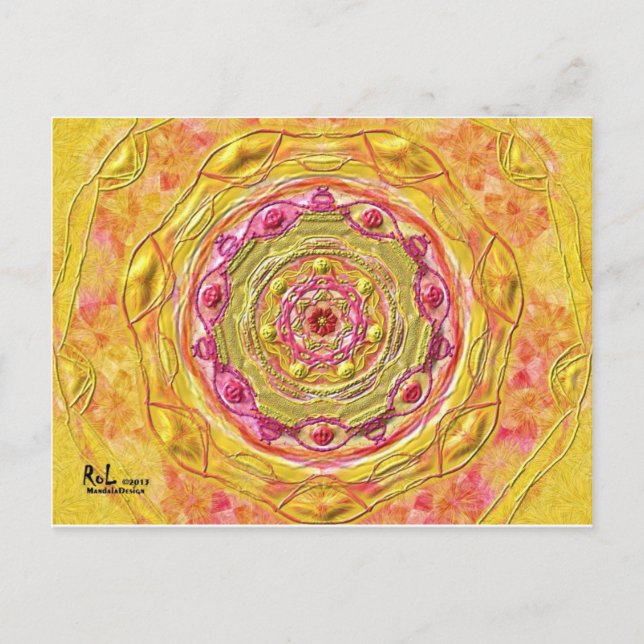 Postal Postkarte 21 "La Reina" (Anverso)