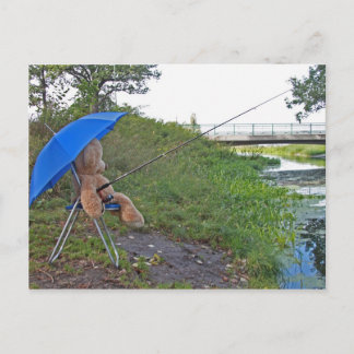 Postal Postkarte - am Kanal