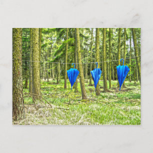 Postal Postkarte - angeleint
