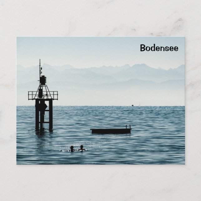 Postal Postkarte Bodensee (Anverso)