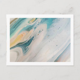 Postal Postkarte Boho Blue 4,25" x 5,6"