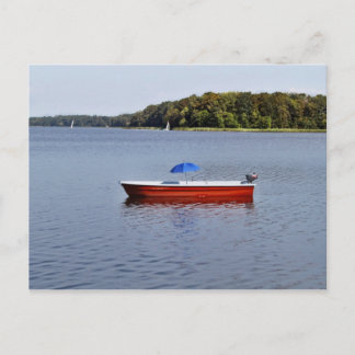 Postal Postkarte - Bootstour