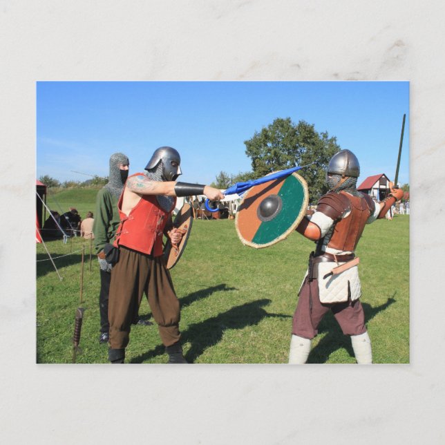 Postal Postkarte - das letzte Gefecht (Anverso)