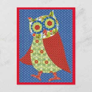 Postal Postkarte Eule