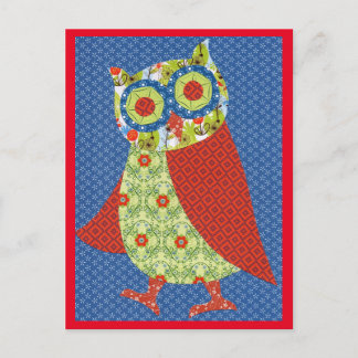 Postal Postkarte Eule