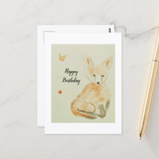 Postal Postkarte Fuchs
