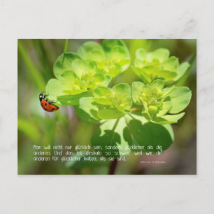 Postal Postkarte Glück (Edición sinn.worte)