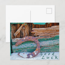 Postkarte "Good Luck"