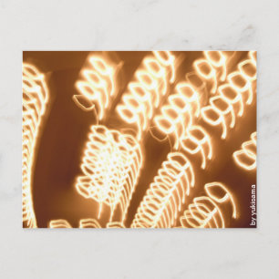 Postal Postkarte - Lichter "9"