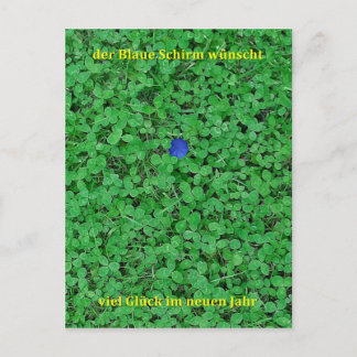 Postal Postkarte - Neujahr