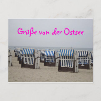 Postal Postkarte Ostsee