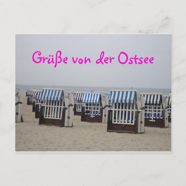 Postal Postkarte Ostsee (Anverso)