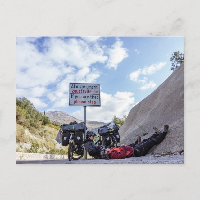 Postal Postkarte - please stop (Anverso)