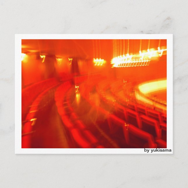 Postal Postkarte - Stadttheater (Anverso)
