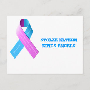 Postal Postkarte stolze Eltern Eines Engels