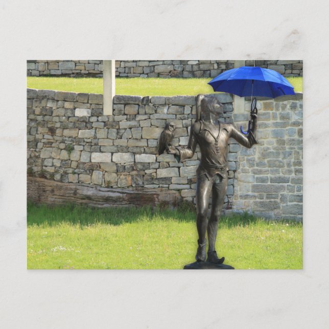 Postal Postkarte - Till Eulenschirm (Anverso)