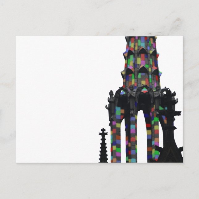 Postal Postkarte vom Vierungsturm des Kölner Doms (Anverso)