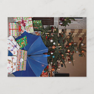 Postal Postkarte - Weihnachten beim Blauen Schirm