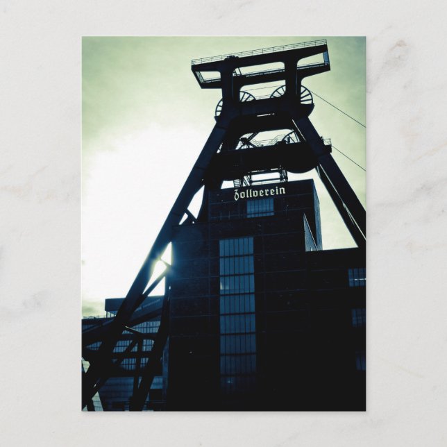 Postal Postkarte Zollverein (Anverso)