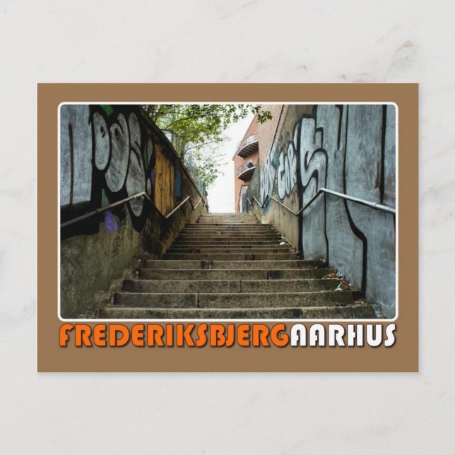 Postal Postkort - Heksetrappen (Anverso)