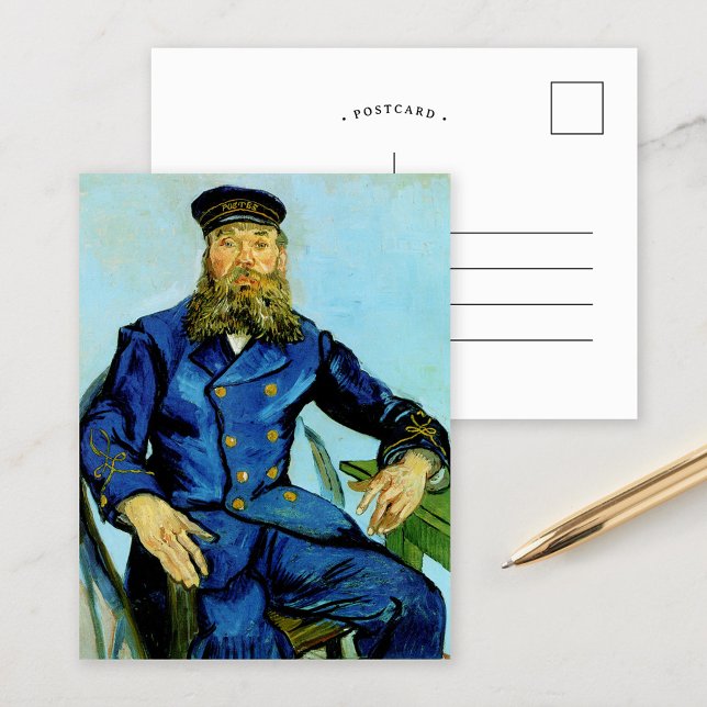 Postal Postman Joseph Roulin | Vincent van Gogh (Subido por el creador)