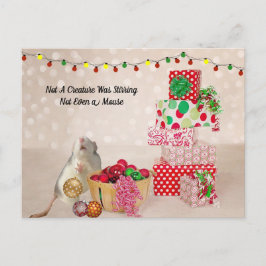 Postal Posttravesía - Decoración De Ratas Cutas Para Navi