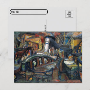 Postal Posttravesía - El puerto por Josef Presser