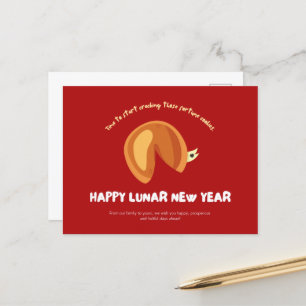 Postal Postulación de diseño de Año Nuevo Lunar Chino de 