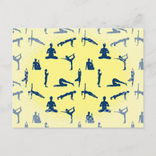 Postal Posturas de Yoga