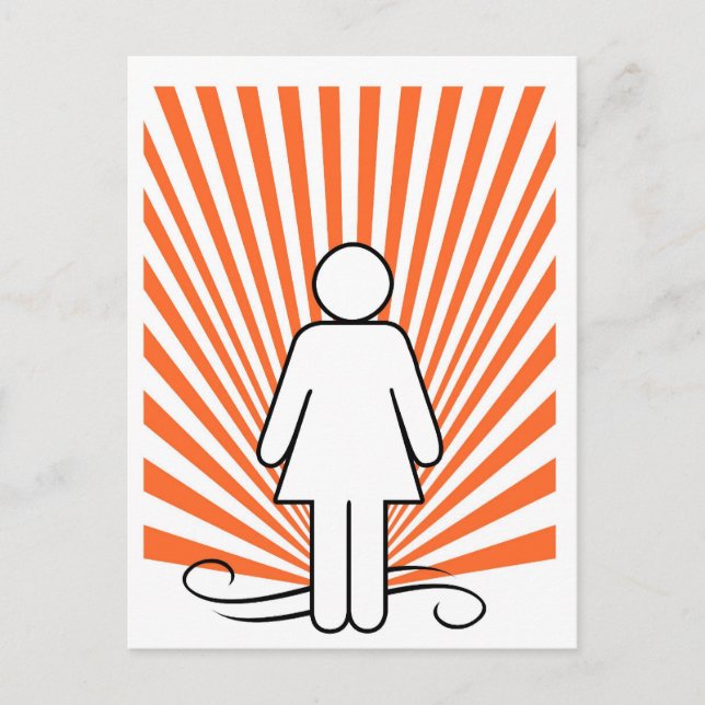 Postal Potencia chica (Anverso)