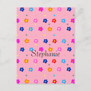 Postal Potencia de flor