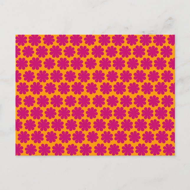 Postal Potencia de flor de personalizable (Anverso)