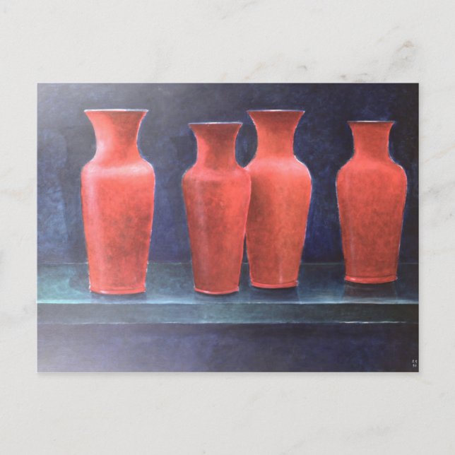 Postal Pots rojos 1988 (Anverso)