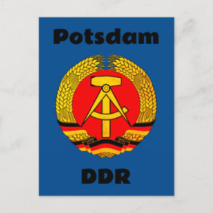 Postal Potsdam, RDA de la República Democrática Alemana
