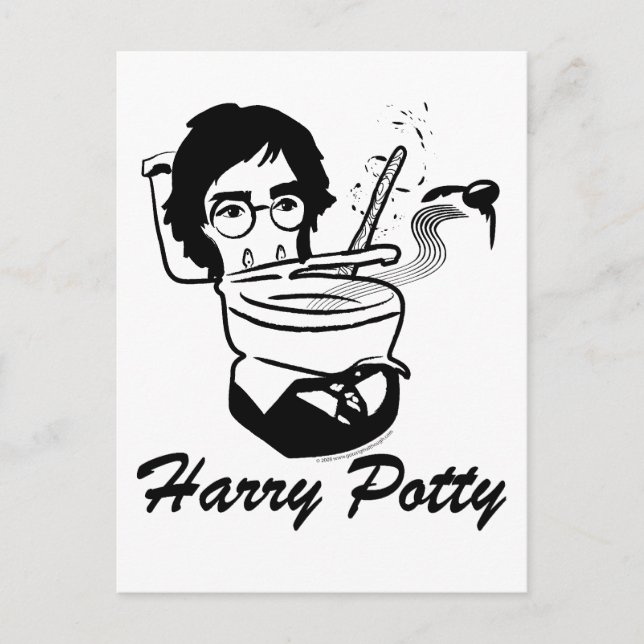 Postal Potty de Harry (Anverso)
