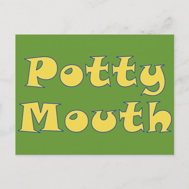 Postal Potty Mouth (Anverso)