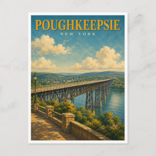 Postal Poughkeepsie New York Walkway Bridge GeoSaga