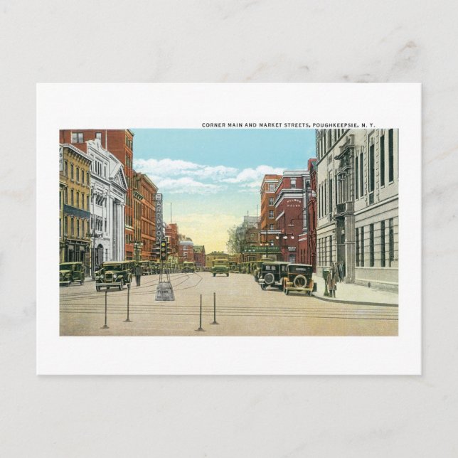 Postal Poughkeepsie, NY (Anverso)
