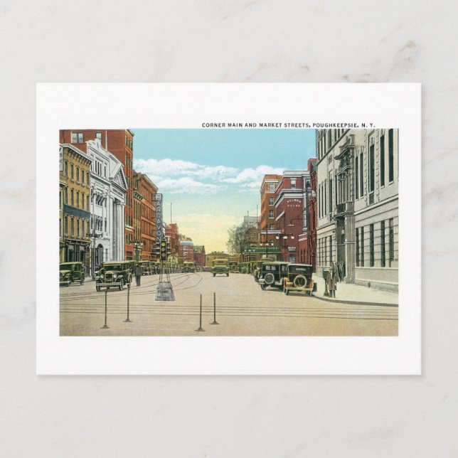 Postal Poughkeepsie, NY (Anverso)