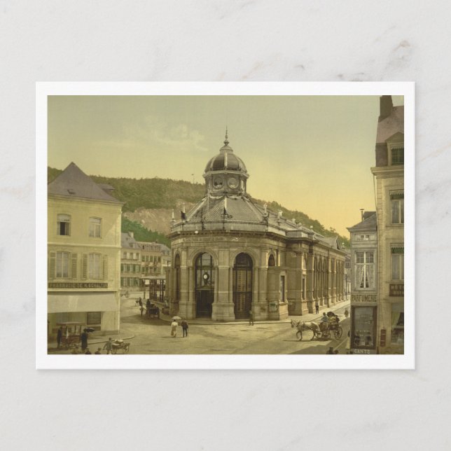 Postal Pouhon, Spa, Lieja, Bélgica (Anverso)