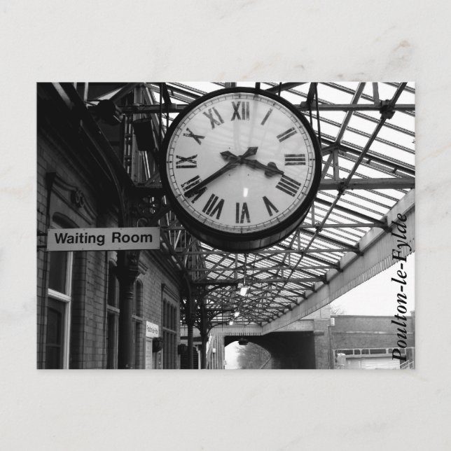 Postal Poulton-le-Fylde (Anverso)