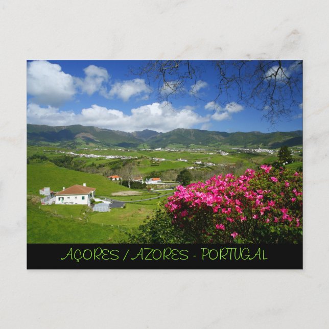 Postal Povoação - Azores (Anverso)