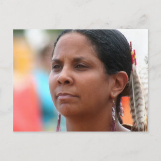 Postal Pow Wow Woman