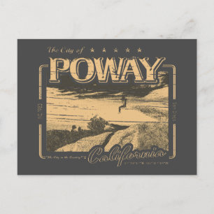 POSTAL POWAY SAN DIEGO CALIFORNIA - ROCK DE CHIP DE POTAT